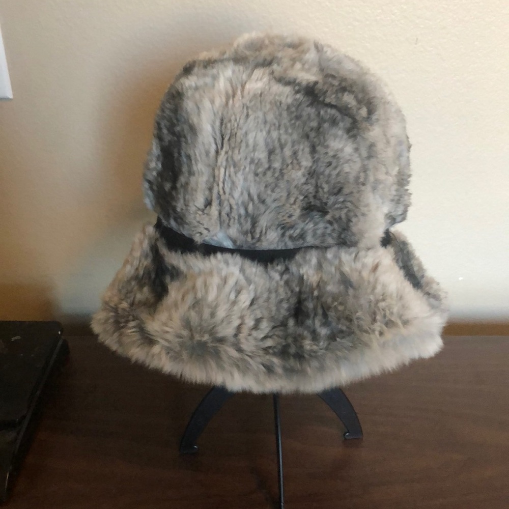 Vintage Saks Fifth Ave Millinery Chinchilla Hat